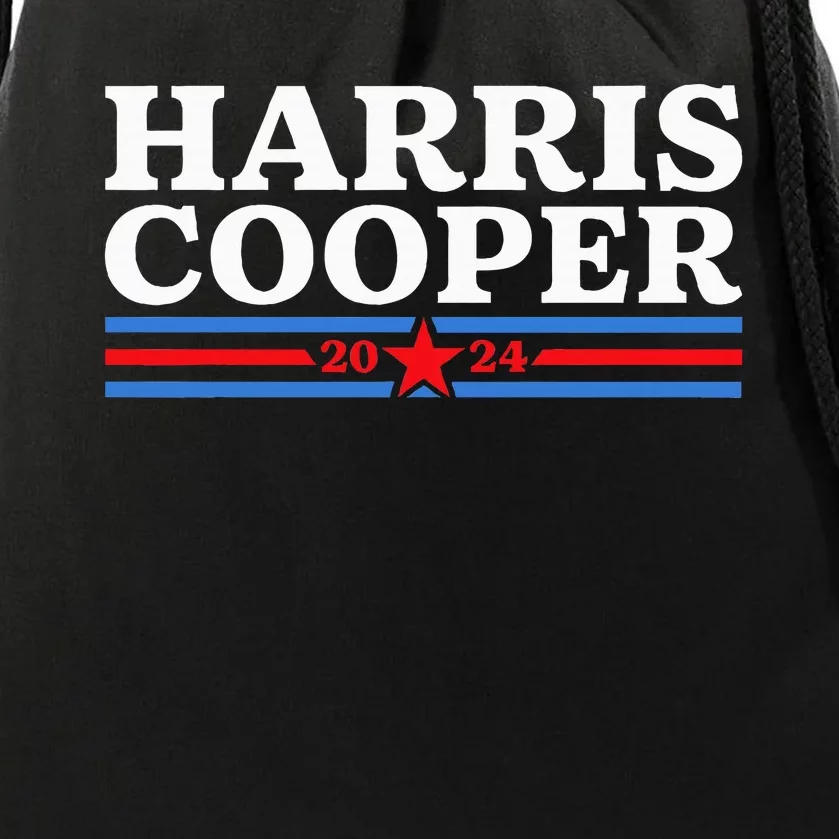 Harris Cooper 2024 Election Kamala Harris Cooper 2024 Drawstring Bag