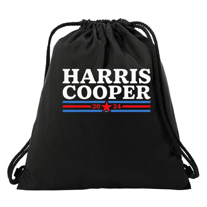 Harris Cooper 2024 Election Kamala Harris Cooper 2024 Drawstring Bag