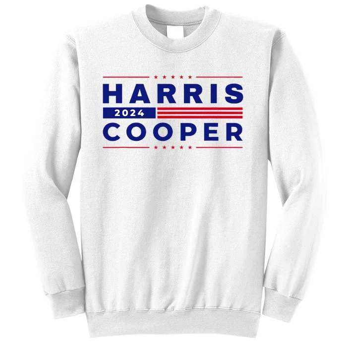 Harris Cooper 2024 Kamala Harris Roy Cooper 2024 Vote Blue Sweatshirt