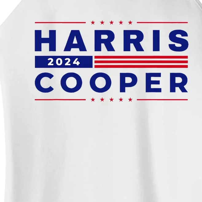 Harris Cooper 2024 Kamala Harris Roy Cooper 2024 Vote Blue Women’s Perfect Tri Rocker Tank