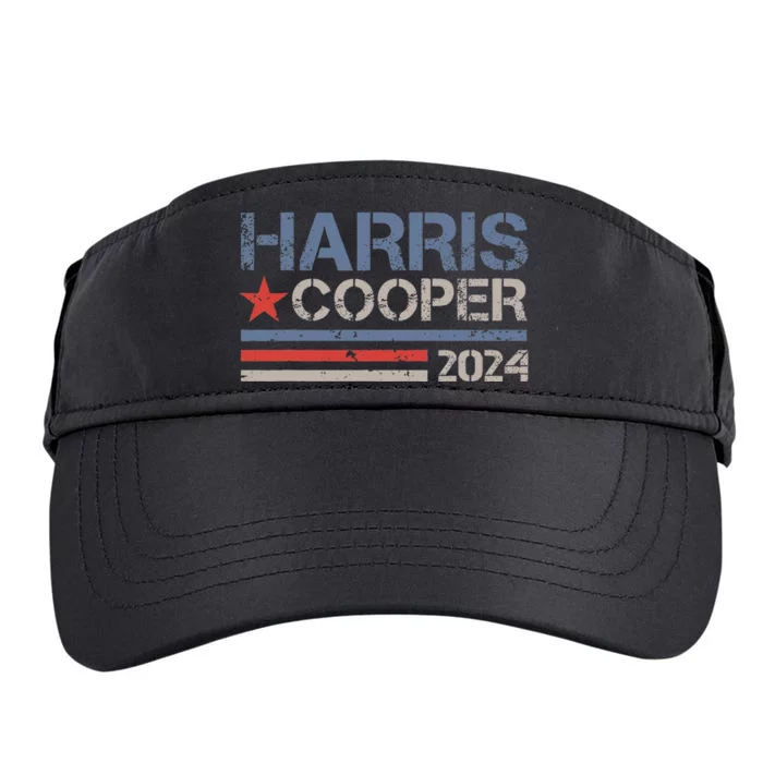 Harris Cooper 2024 For President 2024 Election Adult Drive Performance Visor