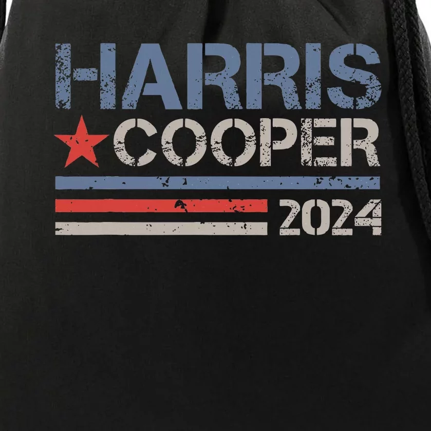 Harris Cooper 2024 For President 2024 Election Drawstring Bag