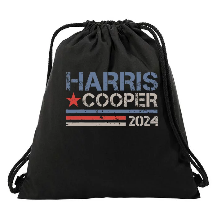 Harris Cooper 2024 For President 2024 Election Drawstring Bag