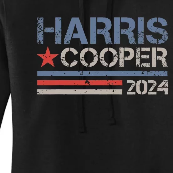 Harris Cooper 2024 For President 2024 Election Women's Pullover Hoodie