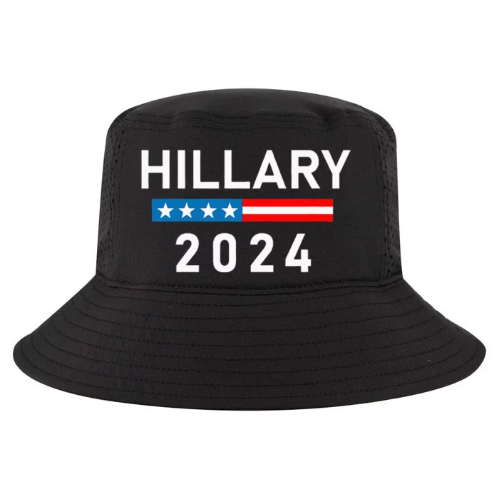 Hillary Clinton 2024  Hillary Clinton for President Cool Comfort Performance Bucket Hat