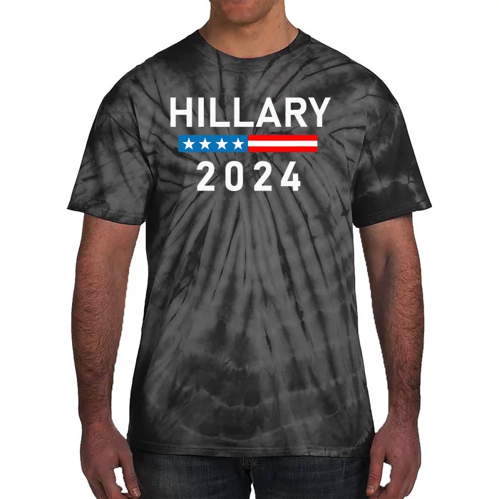 Hillary Clinton 2024  Hillary Clinton for President Tie-Dye T-Shirt