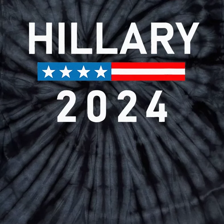 Hillary Clinton 2024  Hillary Clinton for President Tie-Dye T-Shirt