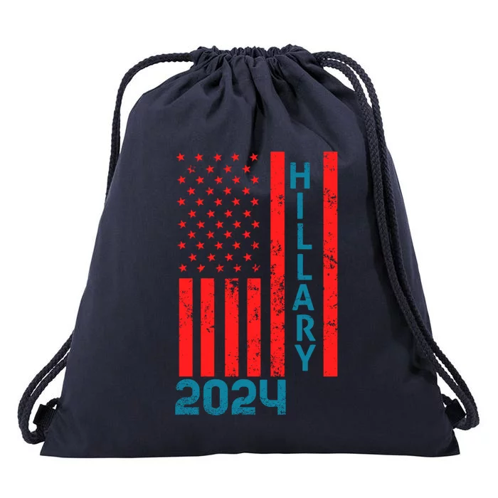 Hillary Clinton 2024 For President Gift Drawstring Bag