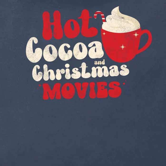 Hot Cocoa And Christmas Movies Holiday Zip Tote Bag