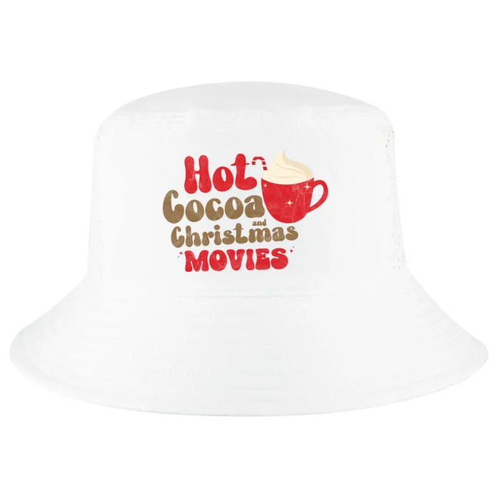 Hot Cocoa And Christmas Movies Holiday Cool Comfort Performance Bucket Hat