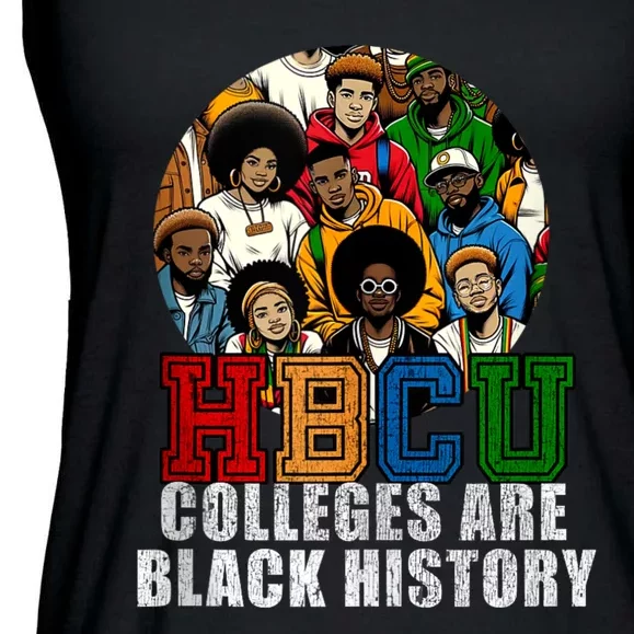 Hbcu Colleges Are Black History Month Ladies Essential Flowy Tank