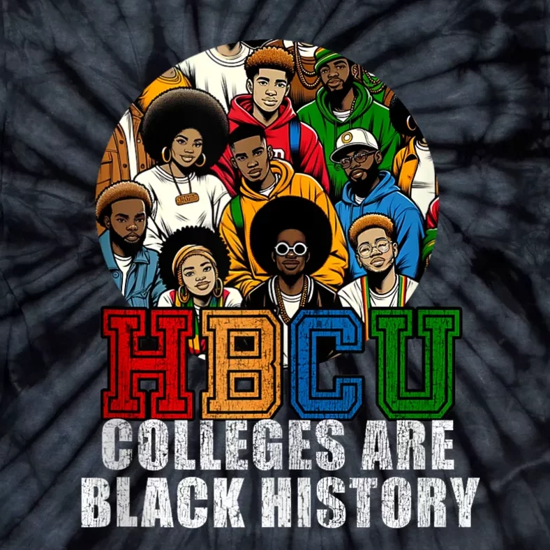 Hbcu Colleges Are Black History Month Tie-Dye T-Shirt