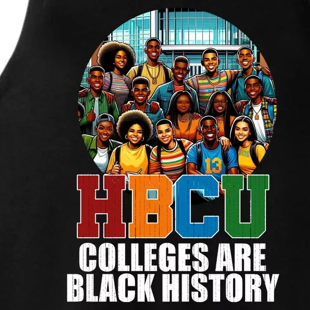 Hbcu Colleges Are Black History Month Ladies Tri-Blend Wicking Tank