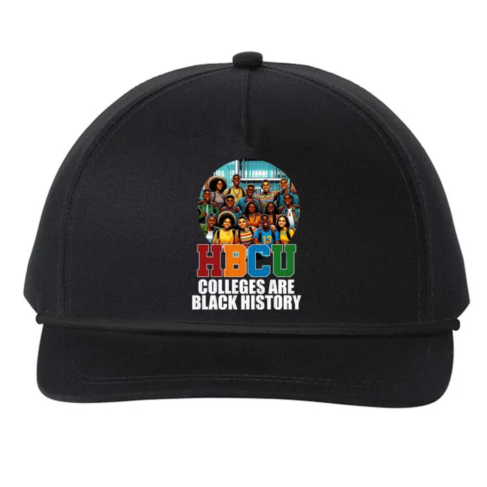 Hbcu Colleges Are Black History Month Snapback Five-Panel Rope Hat