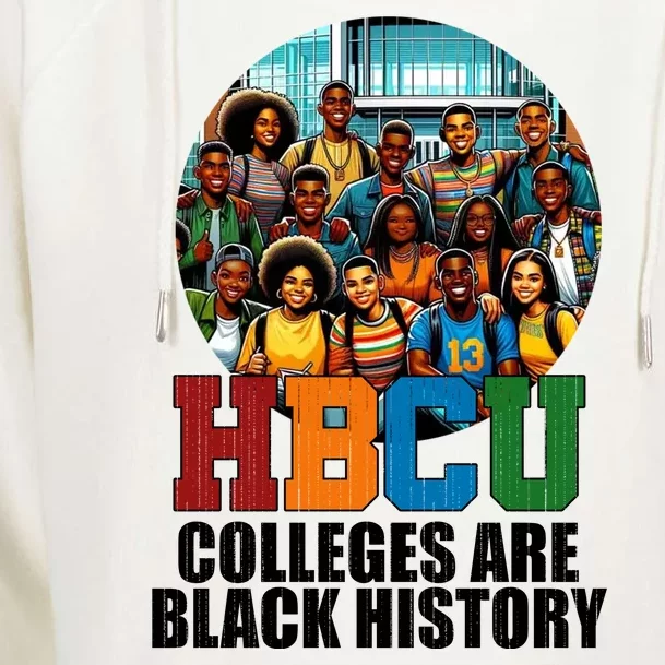 Hbcu Colleges Are Black History Month Womens Funnel Neck Pullover Hood