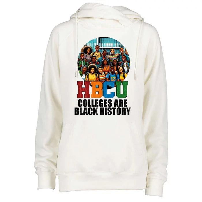 Hbcu Colleges Are Black History Month Womens Funnel Neck Pullover Hood