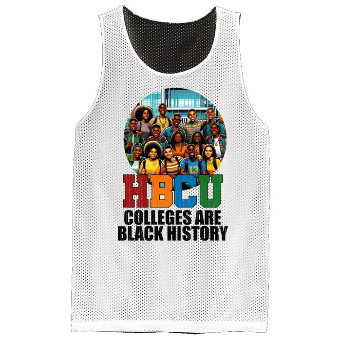 Hbcu Colleges Are Black History Month Mesh Reversible Basketball Jersey Tank