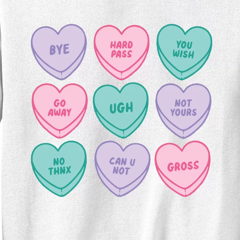 Heart Candy Antivalentine Sweatshirt