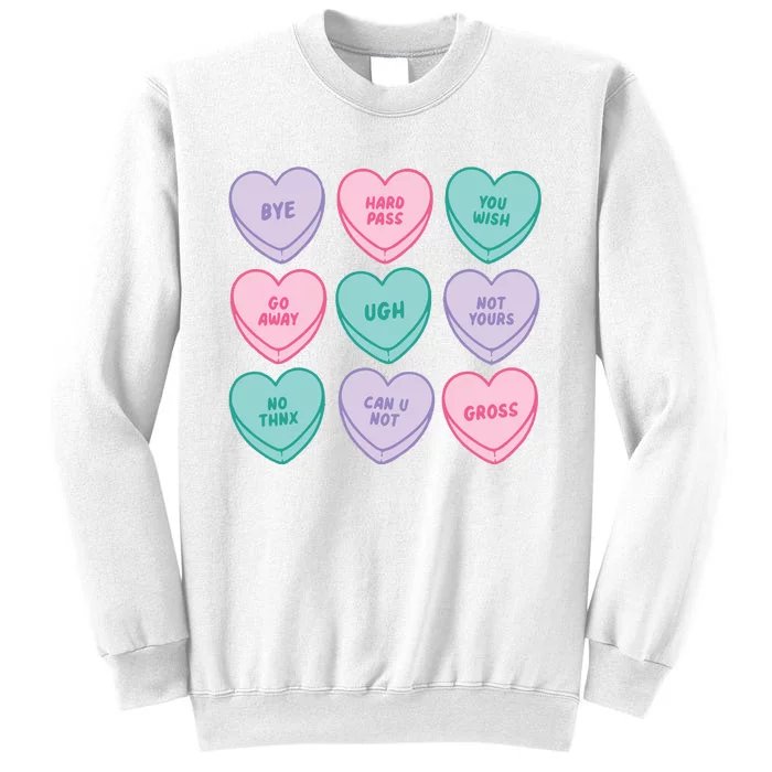 Heart Candy Antivalentine Sweatshirt