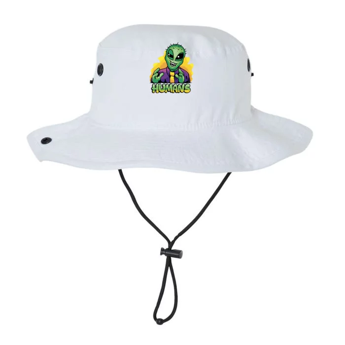 Humans Crazy Alien Funny Legacy Cool Fit Booney Bucket Hat