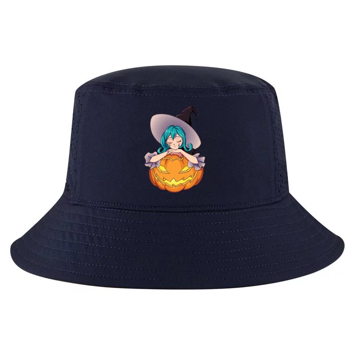 Halloween Cute Anime Witch Pumpkin Cool Comfort Performance Bucket Hat