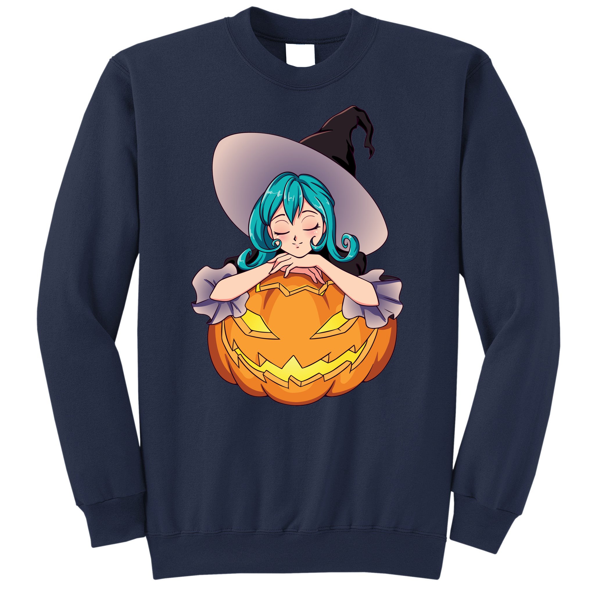 Premium AI Image | Starlit Gothic Magic Anime Girl in Pumpkin Hat and  Enigmatic Dress