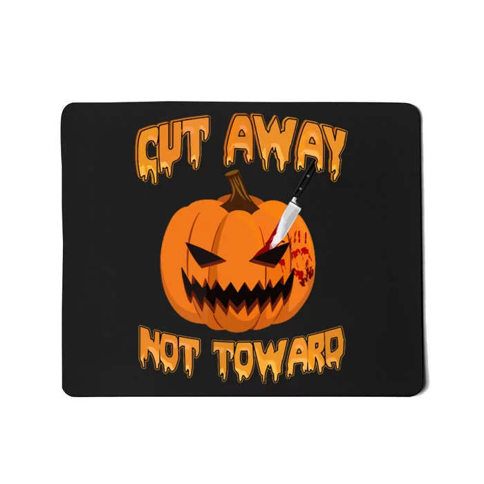 Halloween Cut Away Not Toward Gift Mousepad