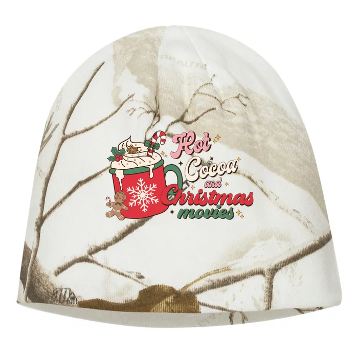 Hot Cocoa And Christmas Movies Kati - Camo Knit Beanie