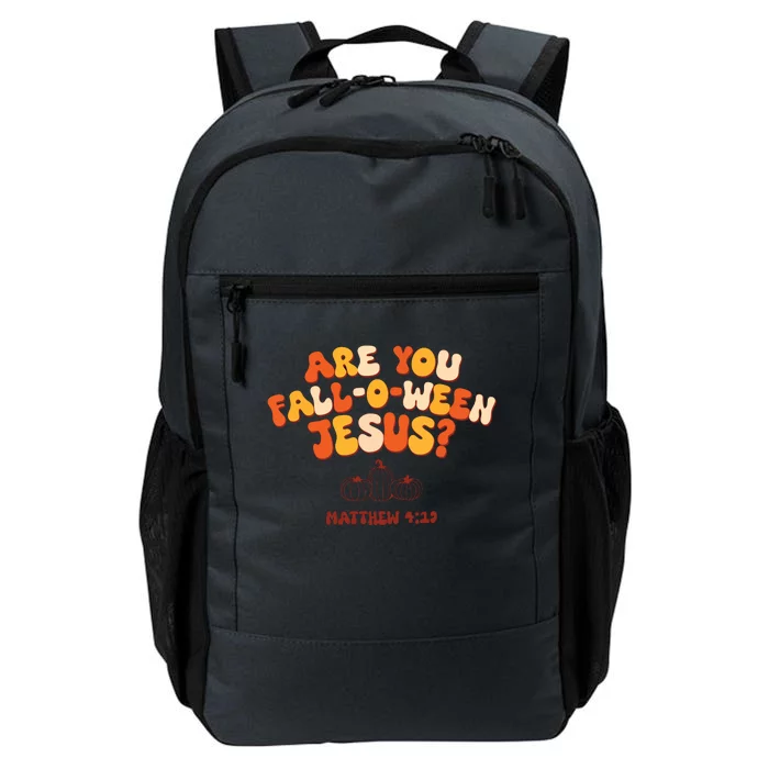 Halloween Christian Are You Fall O Ween Jesus Daily Commute Backpack