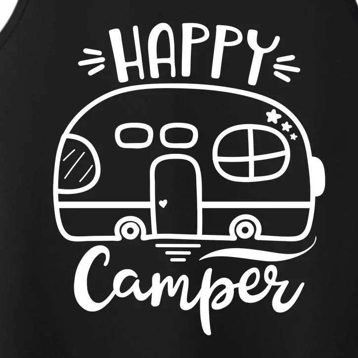 Happy Camper Adventure Travel Performance Tank