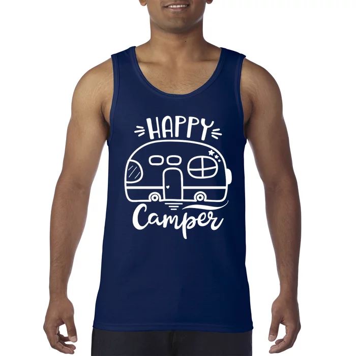 Happy Camper Adventure Travel Tank Top