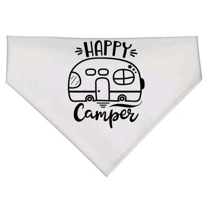 Happy Camper Adventure Travel USA-Made Doggie Bandana