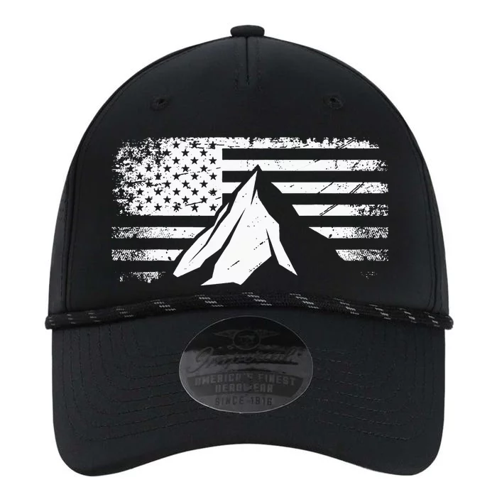 Hiking Camping American Flag Outdoor Camping Performance The Dyno Cap