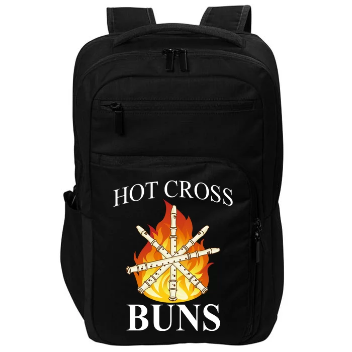 Hot Cross Buns Metal Rock Impact Tech Backpack