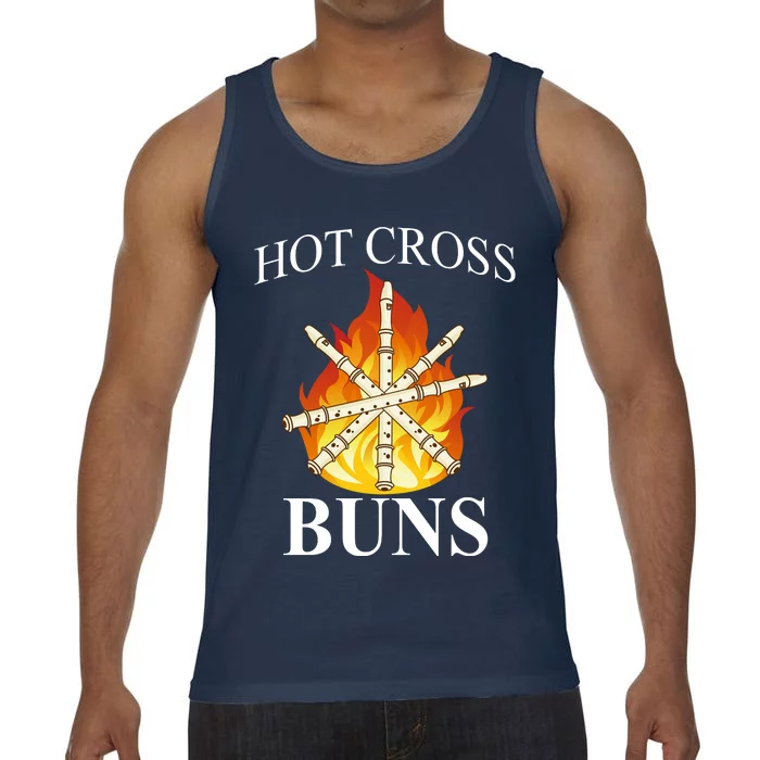 Hot Cross Buns Metal Rock Comfort Colors® Tank Top