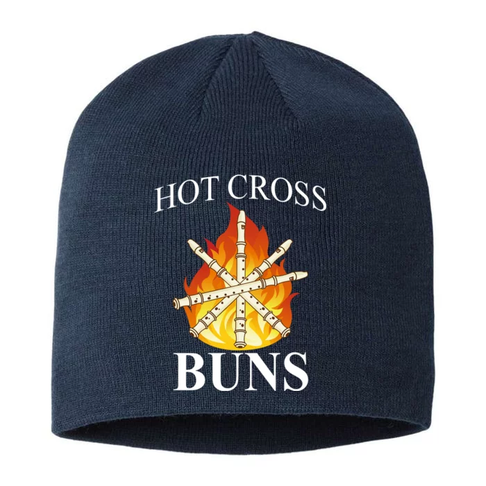 Hot Cross Buns Metal Rock 8 1/2in Sustainable Knit Beanie