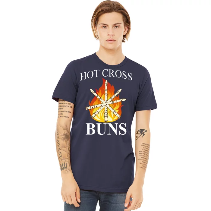 Hot Cross Buns Metal Rock Premium T-Shirt