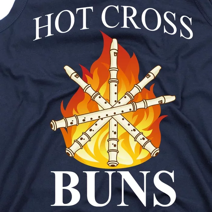 Hot Cross Buns Metal Rock Tank Top