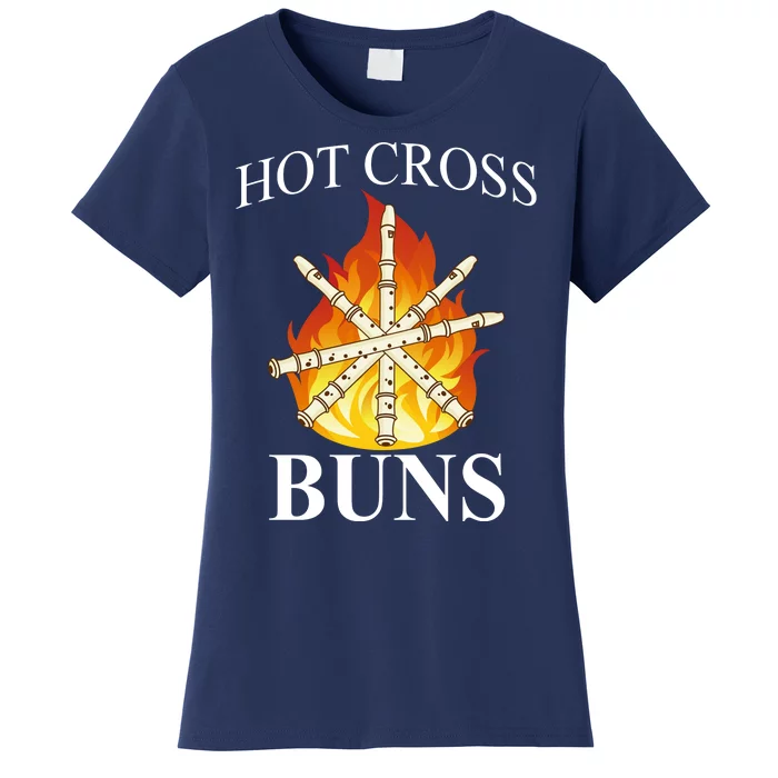 Hot Cross Buns Metal Rock Women's T-Shirt