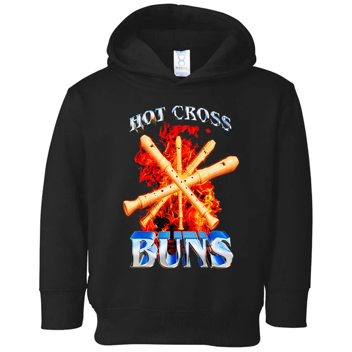 Hot Cross Buns Toddler Hoodie