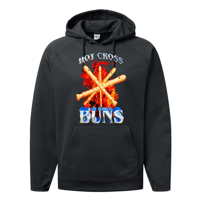 Hot Cross Buns Performance Fleece Hoodie