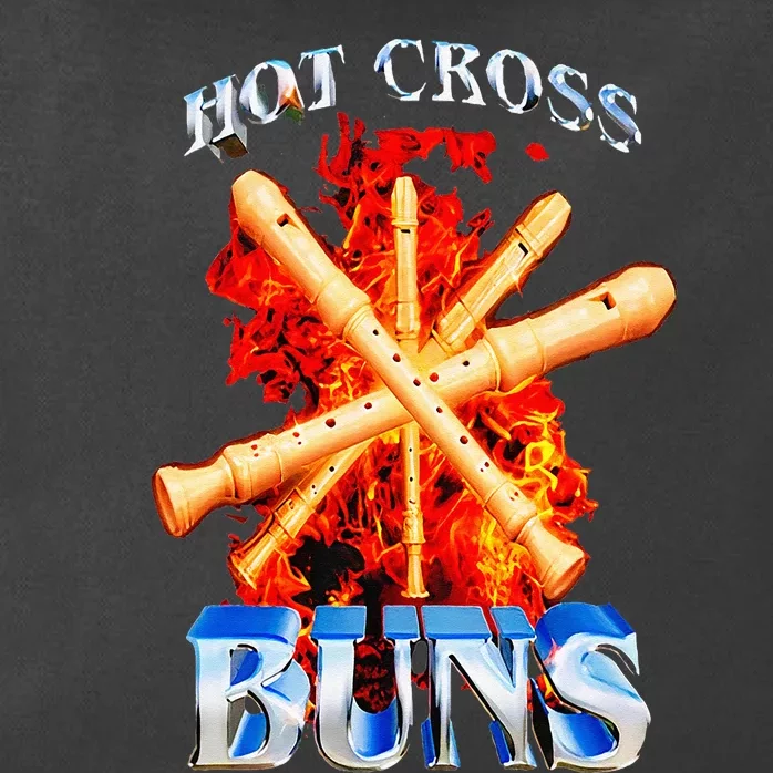 Hot Cross Buns Zip Tote Bag