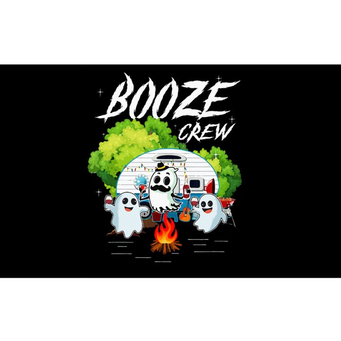 Halloween Camping Booze Crew Campfire Party Wine Gift Idea Bumper Sticker