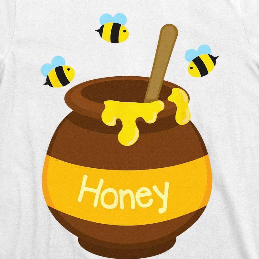 Honey Cute Bee Buzzing Beehive Pot Flying Funny Beekeeping T-Shirt