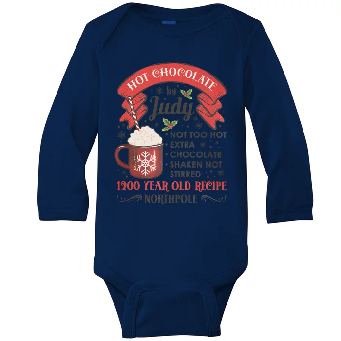 Hot Chocolate By Judy Not Too Hot 1200 Year Old Recipe Northpole Baby Long Sleeve Bodysuit