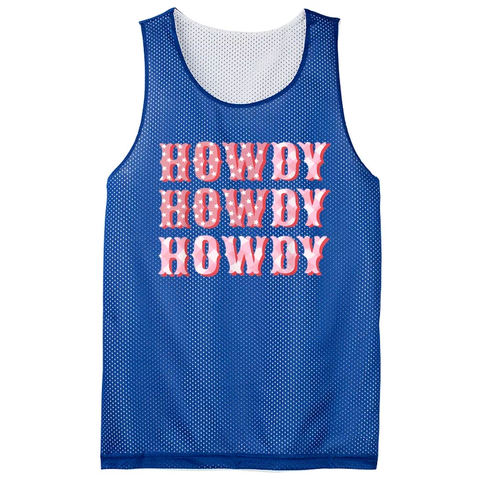 Howdy Cowgirl Boots Bling Women Cute Western Country Mesh Reversible Basketball Jersey Tank