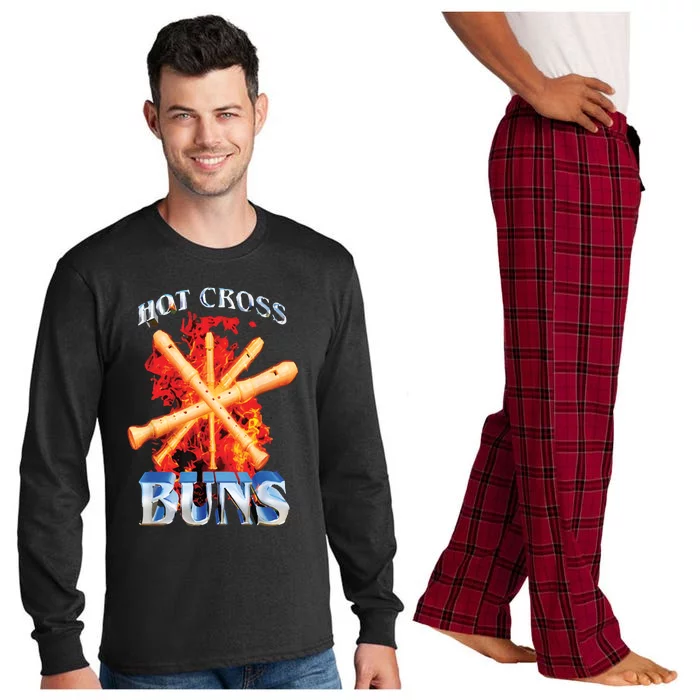 Hot Cross Buns Long Sleeve Pajama Set