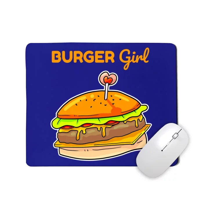 Hamburger Cheeseburger Burger Funny Fast Food Gift Mousepad