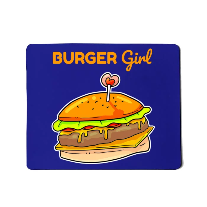 Hamburger Cheeseburger Burger Funny Fast Food Gift Mousepad