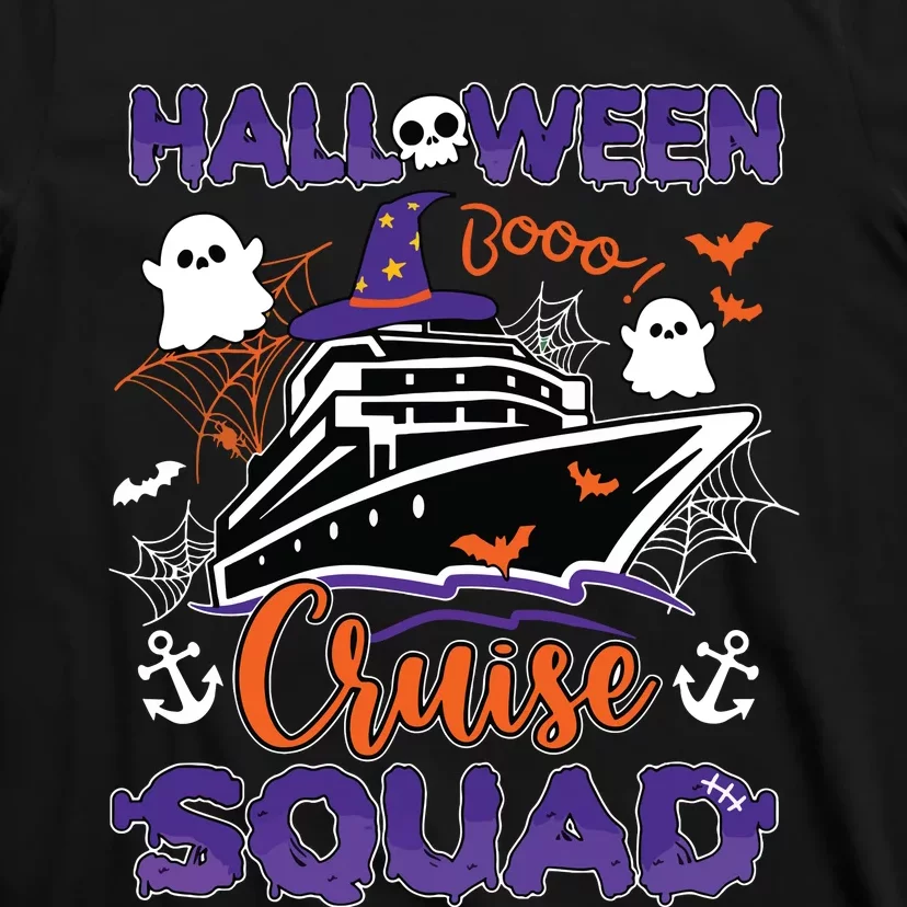 Halloween Cute Boo Cruise Squad Family Outfits Cruising Crew T-Shirt